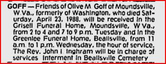 Olive Goff